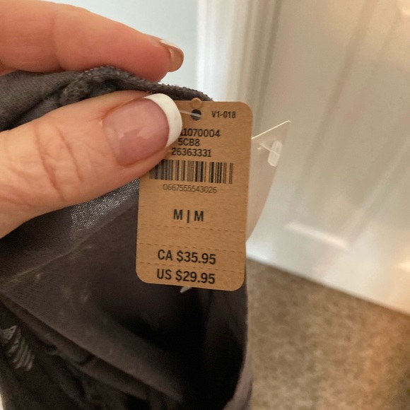 PINK Victoria’s Secret Very Soft Marled Grey T Shirt Medium - Picture 4 of 4